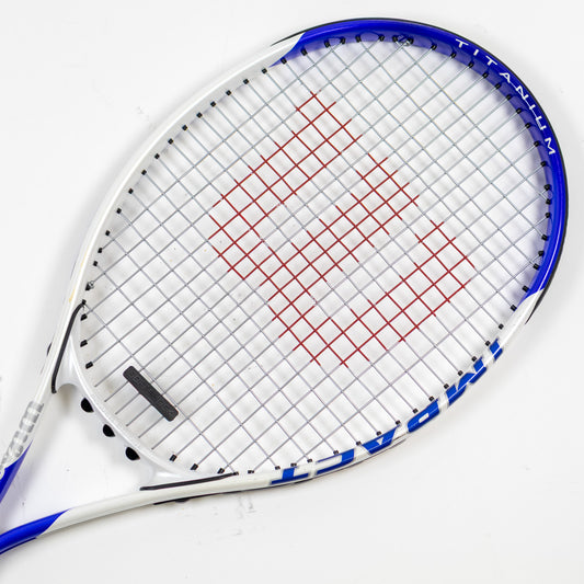 Wilson Titanium Impact Tennis Racquet 4 1/2" Grip + 105 sq in Head Size