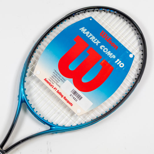 Wilson Matrix Comp 110 Tennis Racquet 4 1/4" Grip + 110 sq in Head Size