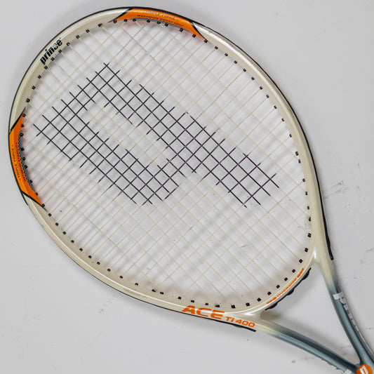 Prince Ace Ti 400 Tennis Racquet 4 1/4" Grip + 110 sq in Head Size