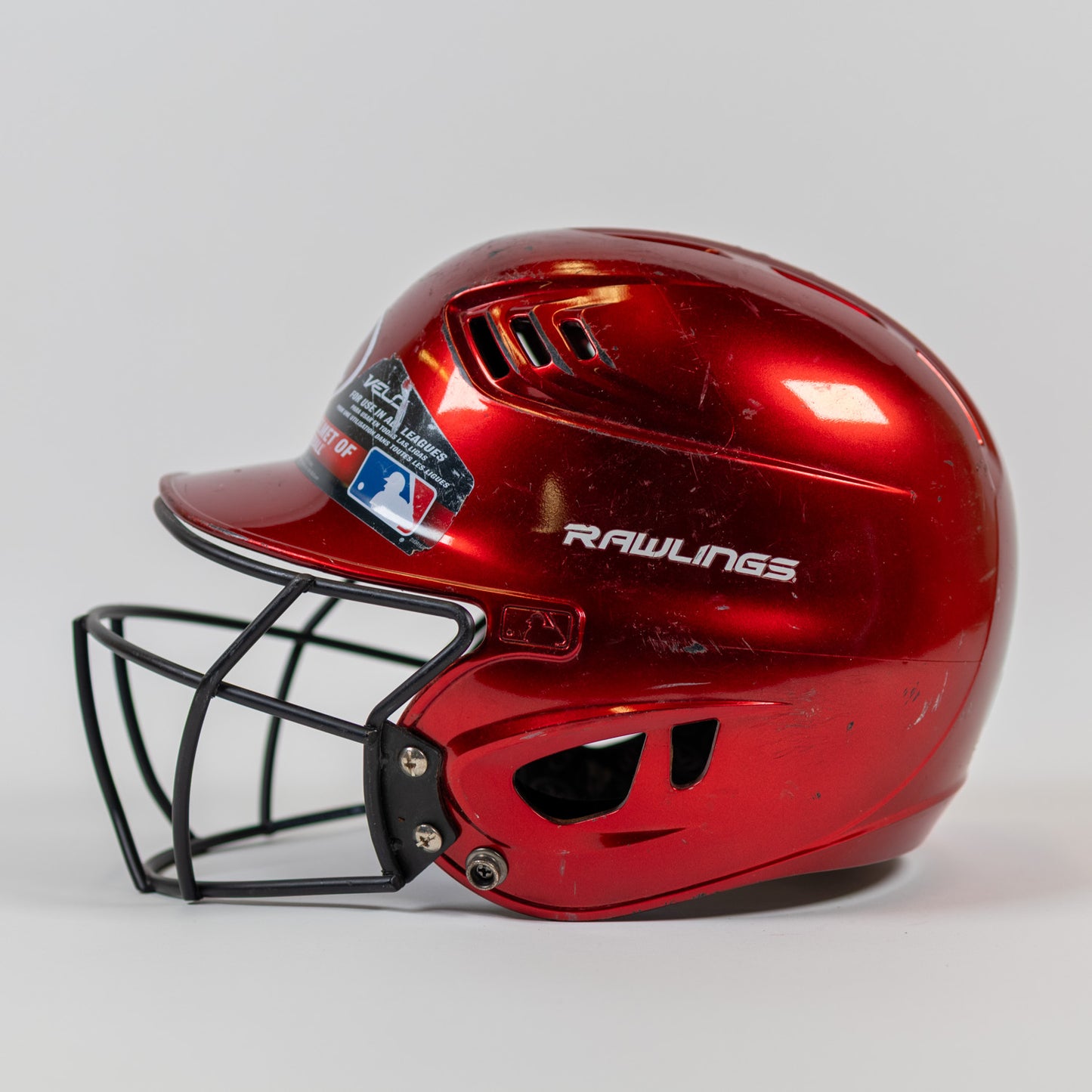 Rawlings Velo 6 3/4" to 7 1/8" Baseball/Softball Batting Helmet