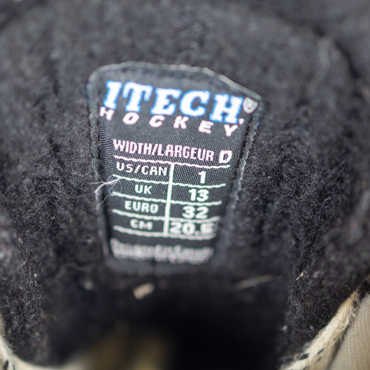 Itech RPM 2500 Size 1.0 Hockey Skates