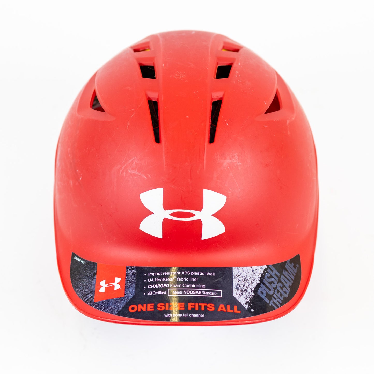 Under Armour USBH2-100 6 1/2" to 7 1/2" Baseball Batting Helmet