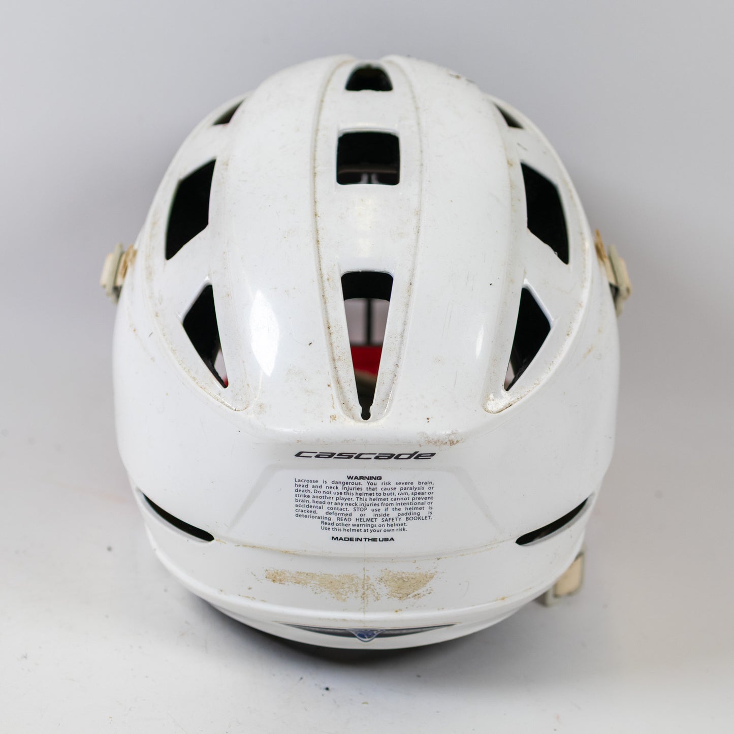 Cascade CPV-R S/M Adjustable Lacrosse Helmet (White)
