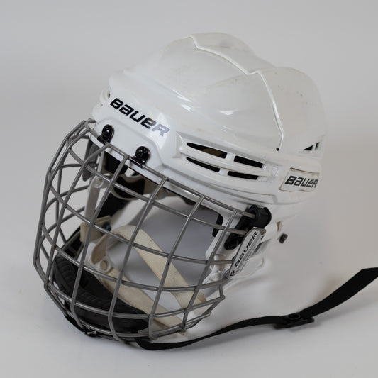 Bauer IMS 5.0 Small 6 1/2" to 7 1/8" Hockey Helmet (White)