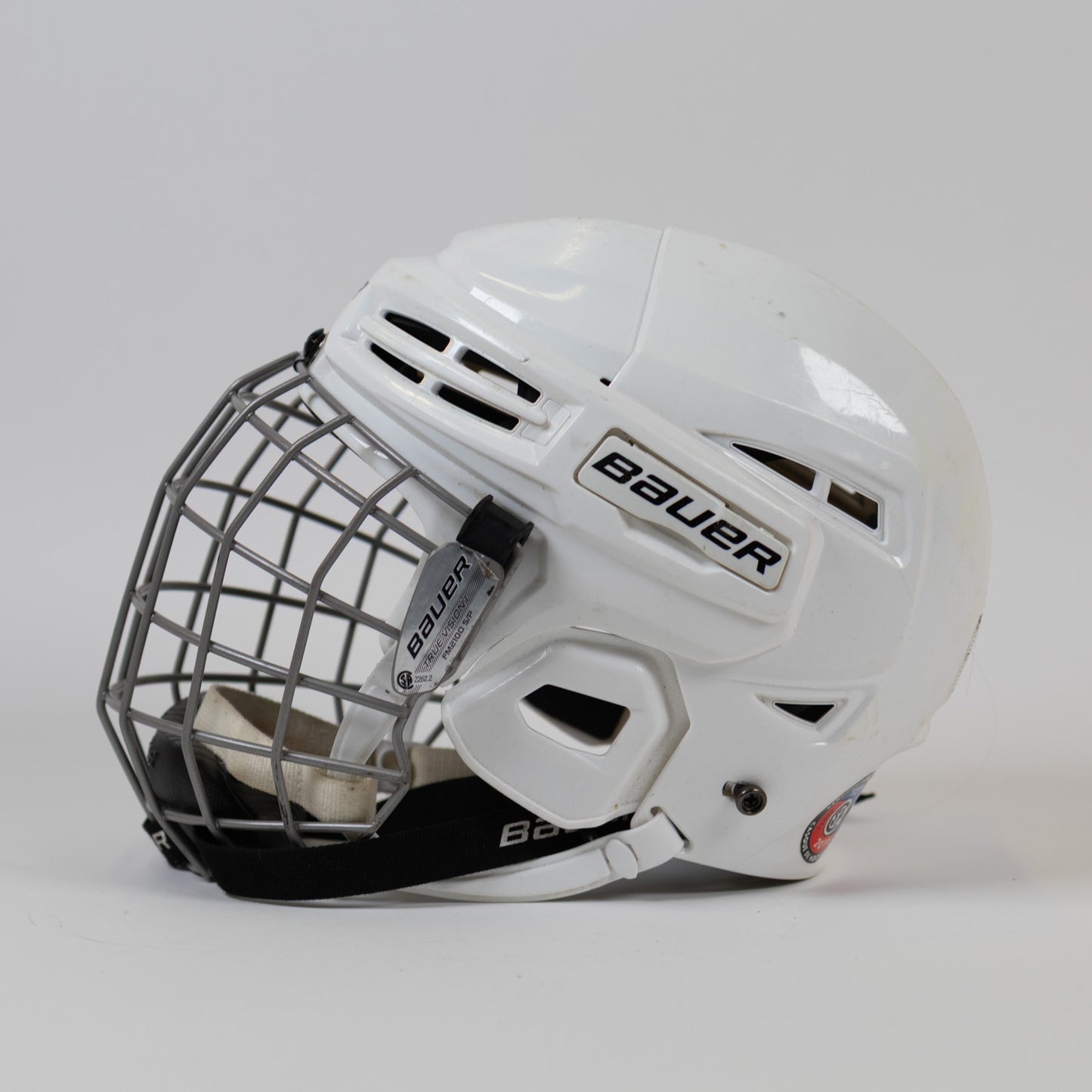 Bauer IMS 5.0 Small 6 1/2" to 7 1/8" Hockey Helmet (White)