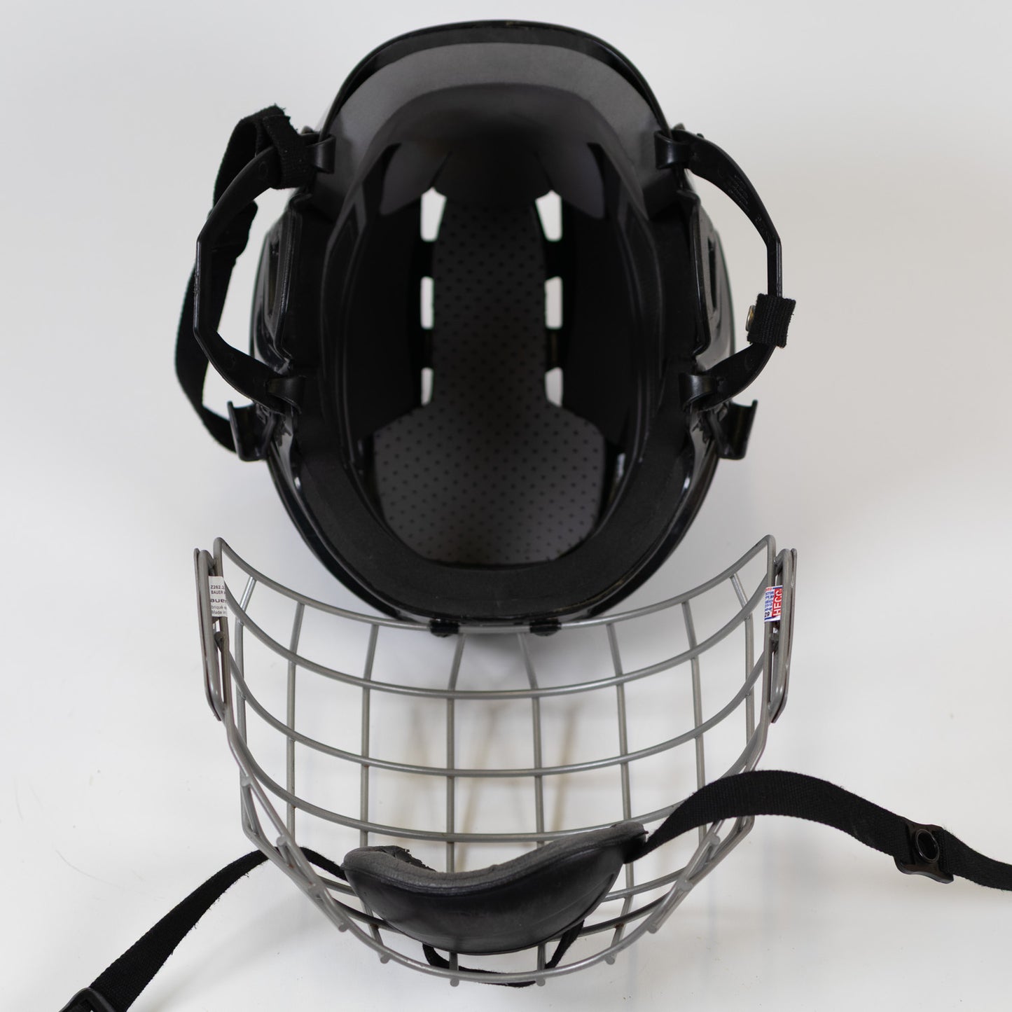 Bauer IMS 5.0 Small 6 1/2" to 7 1/8" Hockey Helmet (Black)