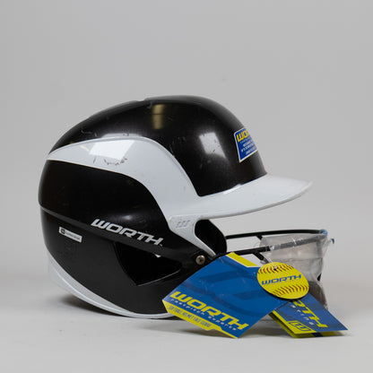 Worth HVWC 6 3/4" to 7 1/8" Softball Batting Helmet