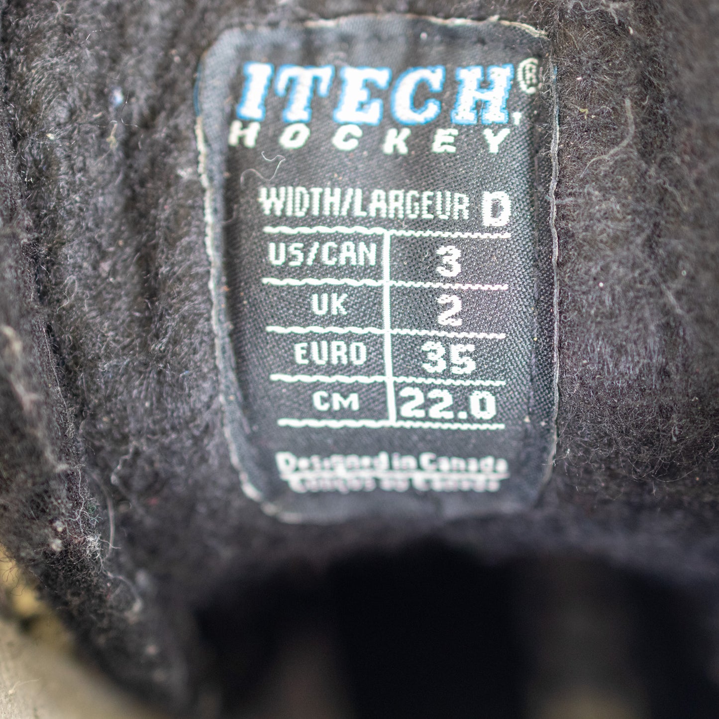 Itech RPM 2500 Size 3 Hockey Skates