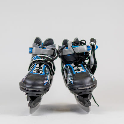 DBX Boys Adjustable Ice Skates Size 1-5