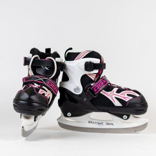 DBX Size 1-4 Adjustable Ice Skates