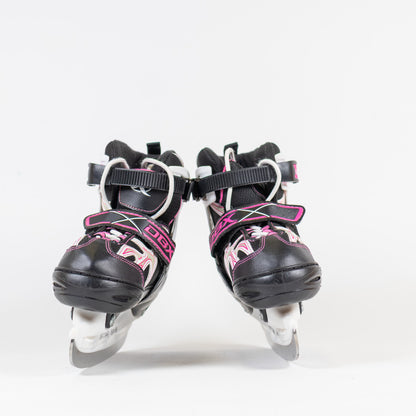 DBX Size 1-4 Adjustable Ice Skates