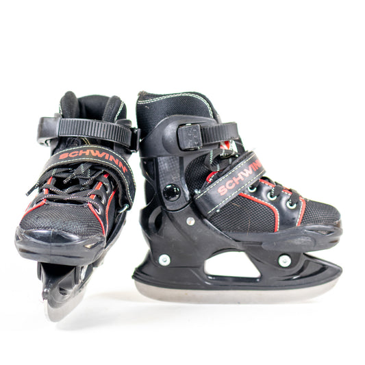 Schwinn Adjustable Youth Ice Skates Size 8-11