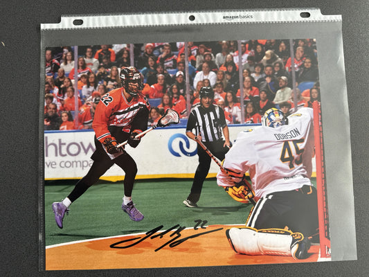 Buffalo Bandits Josh Byrne Autographed Photo