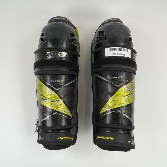 Bauer Supreme Ultrasonic Senior 15 Hockey Shin Guards