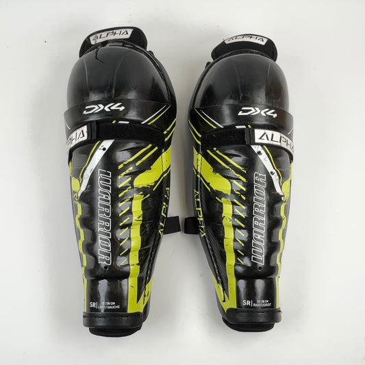 Warrior Alpha Senior 15" Hockey Shin Guards