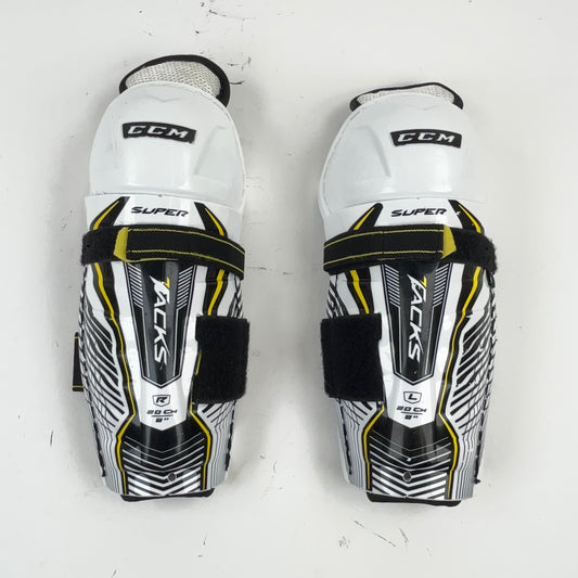 CCM Super Tacks Youth 8" Hockey Shin Guards