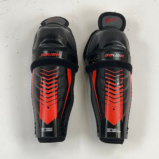Bauer Lil' Sport Youth 10" Hockey Shin Guards