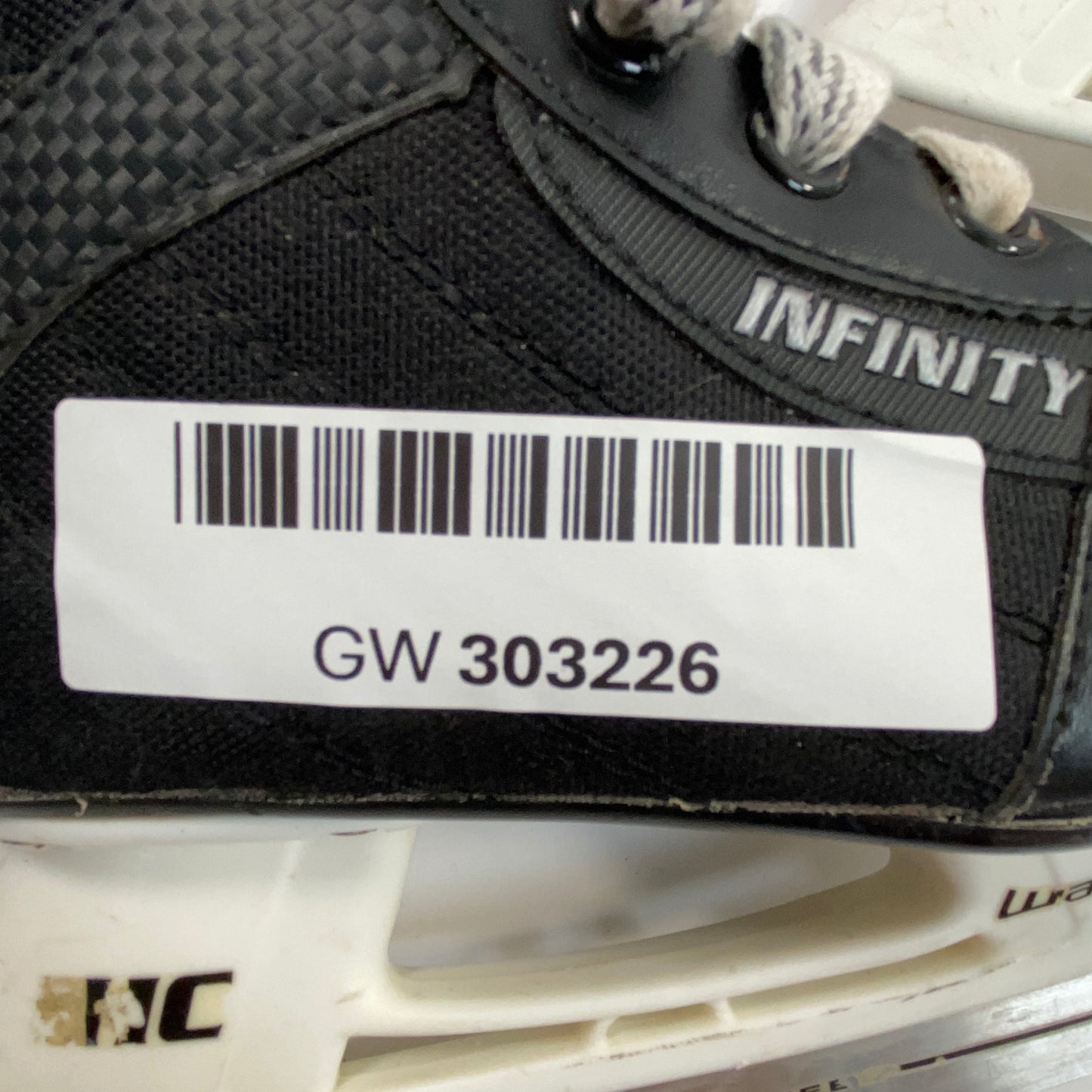 Infinit Alpha 1.0 Size 13Y Youth Hockey Skates