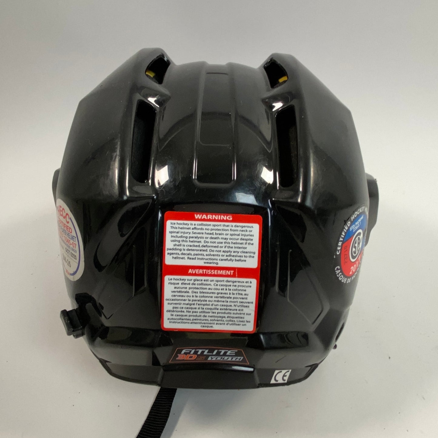CCM FitLite 3DS S/M Youth Hockey Helmet