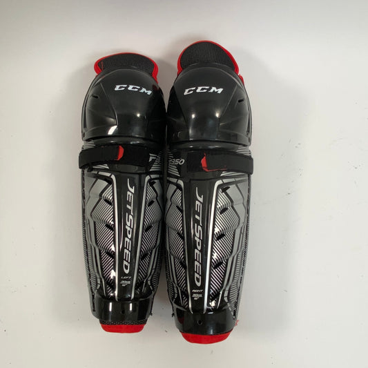CCM Jetspeed FT350 Junior 12" Hockey Shin Guards