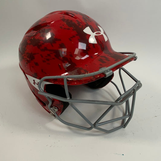 Under Armour UABH2-100 Medium 6 1/2" to 7 1/2" Senior Softball Batting Helmet
