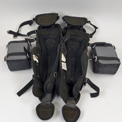 Easton Catcher's Shin Guard Set Intermediate 14" Catchers Shin Guards
