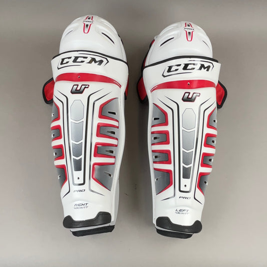 CCM U+ Pro Senior 17" Hockey Shin Guards