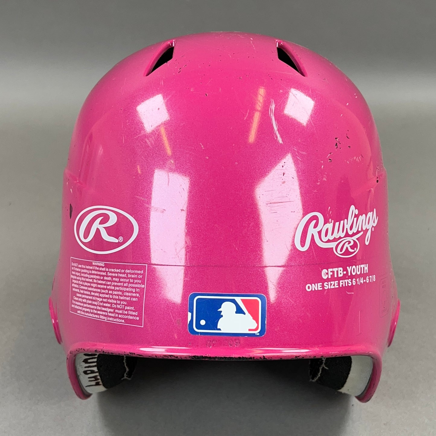 Rawlings CFTB-YOUTH S/M 6 1/4" to 6 7/8" Youth Softball Batting Helmet