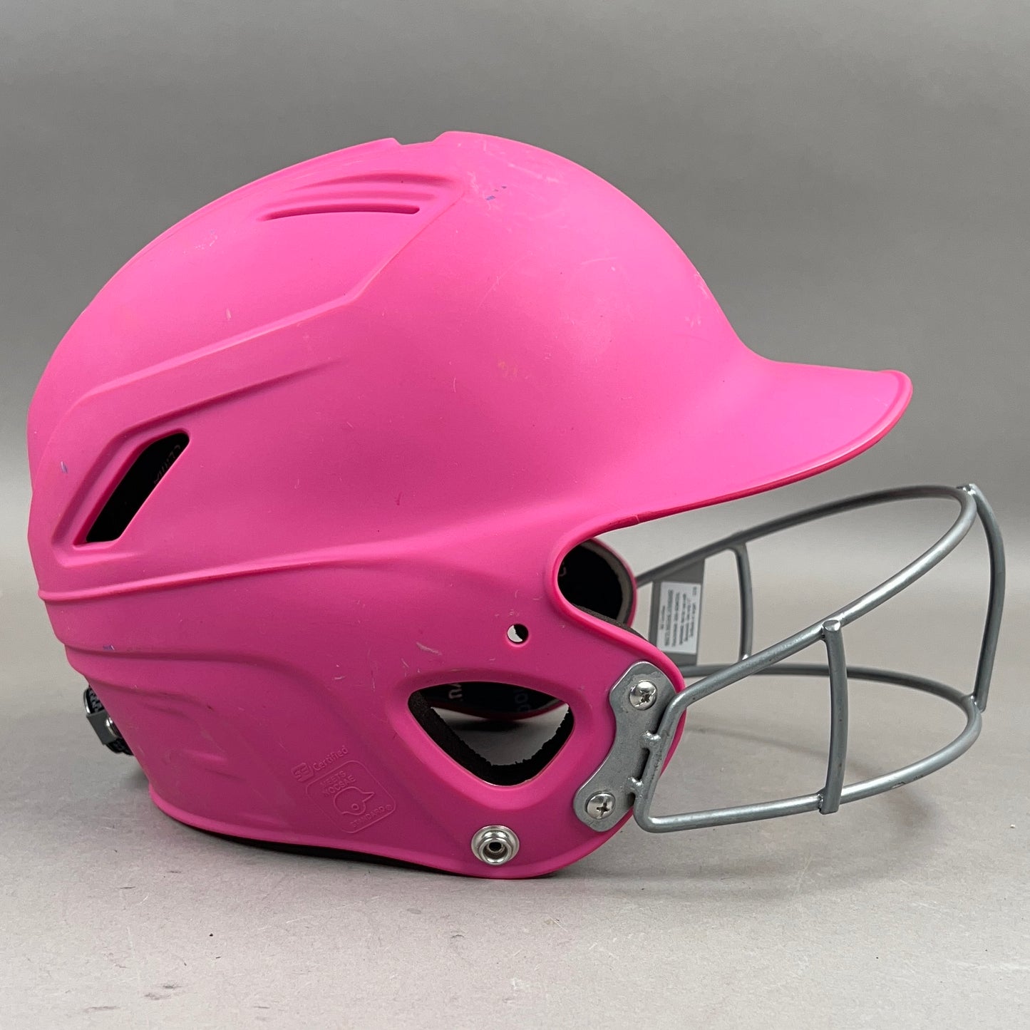 Adidas KB4HA M/L Adjustable 6 3/8" to 7 5/8" Senior Softball Batting Helmet