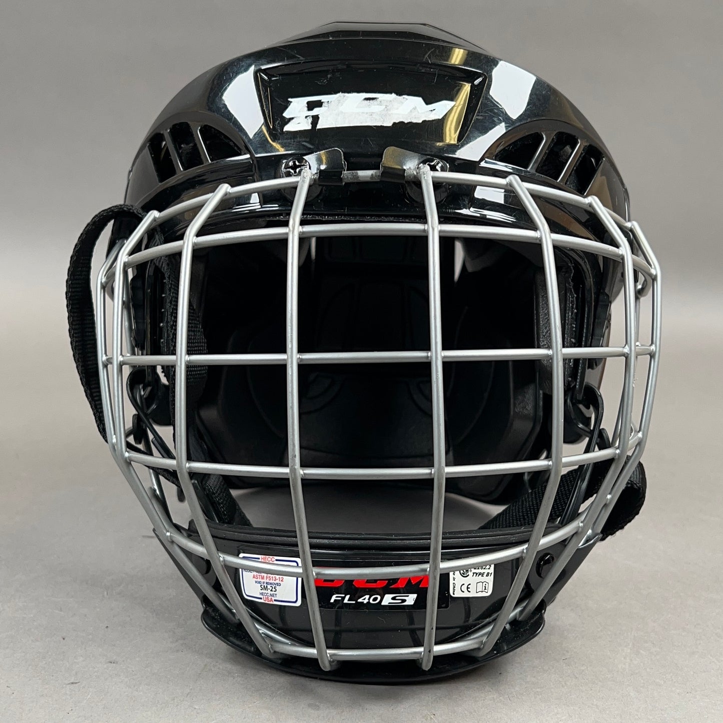 CCM FL40 M Medium 6 7/8" to 7 1/4" Junior Hockey Helmet