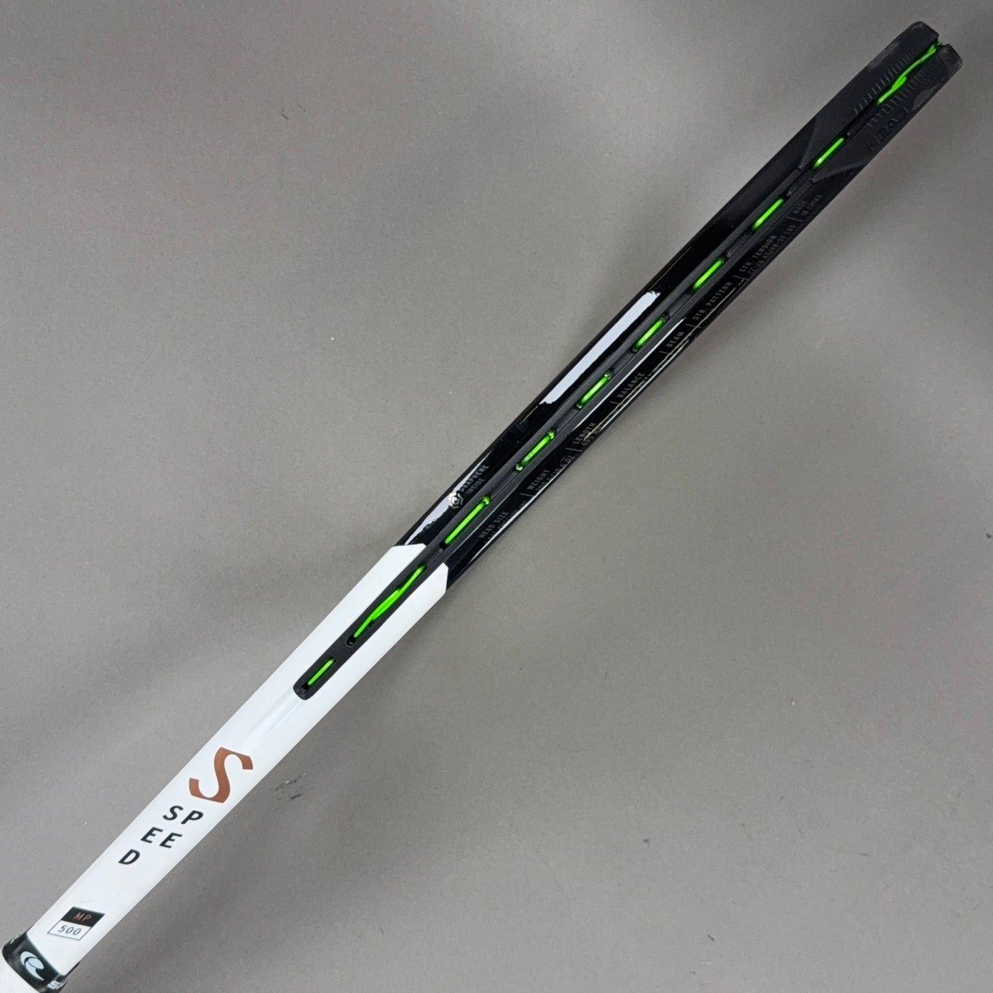 Head Speed 500 Tennis Racket 4 3/8" Grip & 100in² Head Size