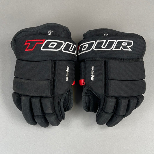 Tour V5 Redline Youth 9" Hockey Gloves