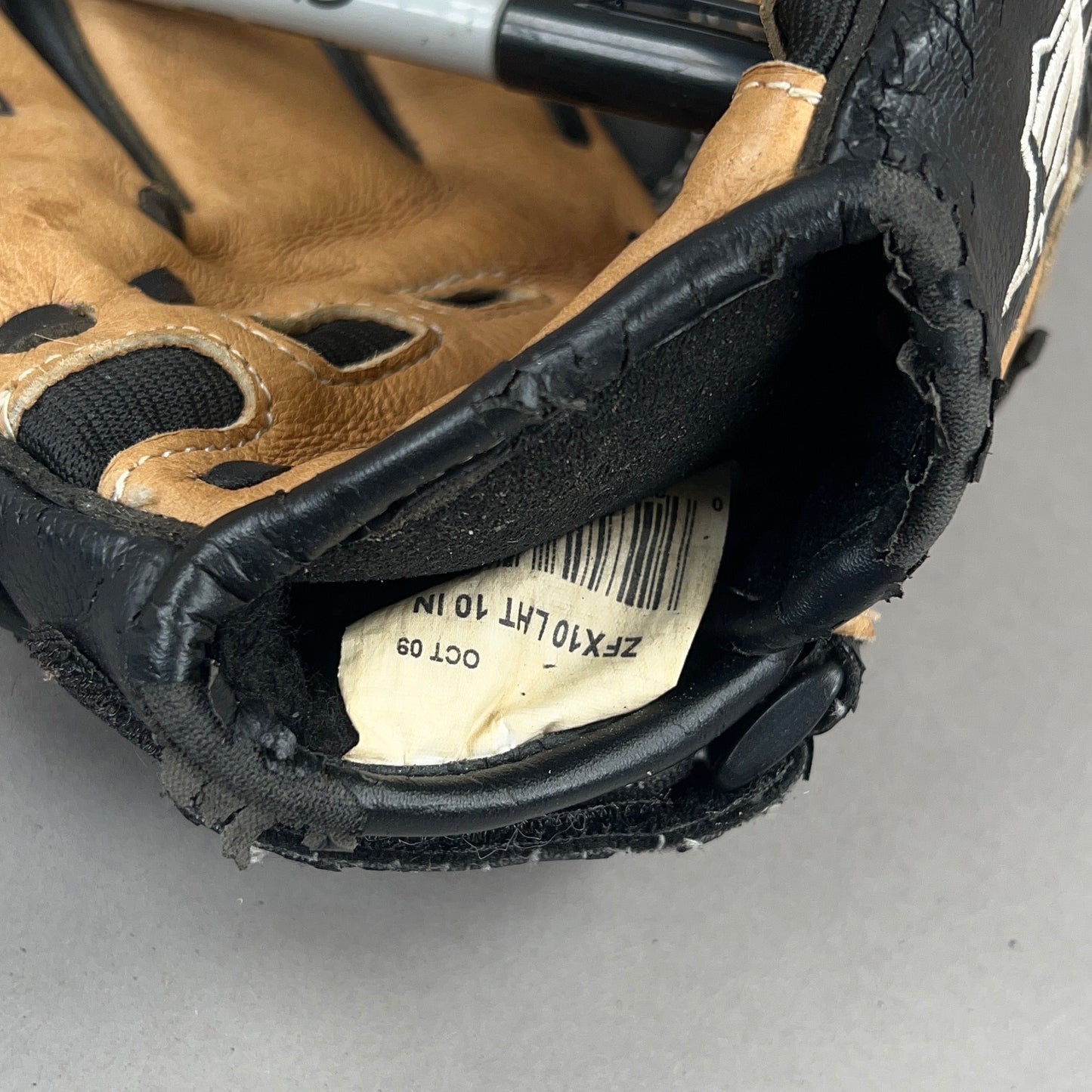 Easton ZFX10 10" Left Hand Thrower Baseball Glove