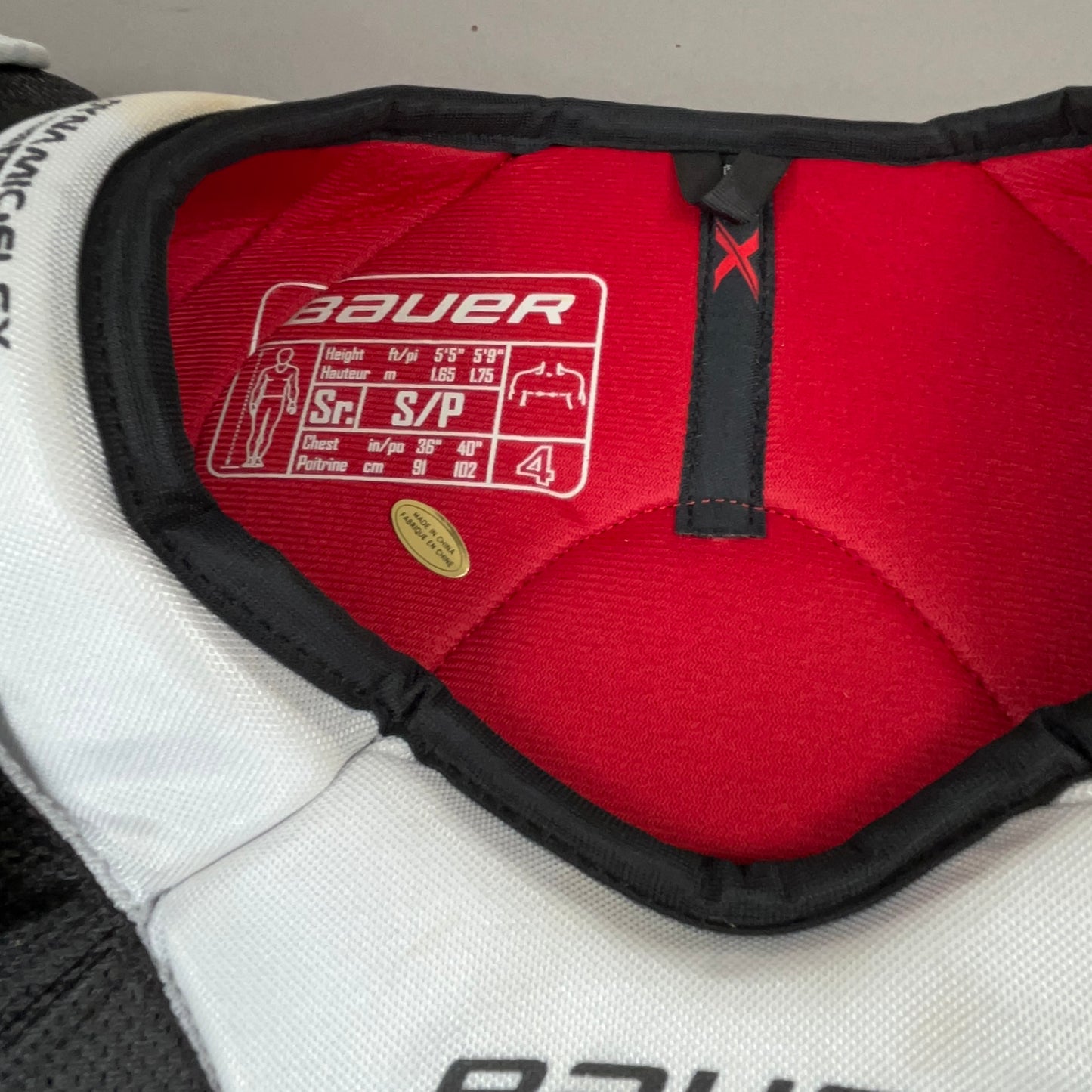 Bauer Vapor X 3.0 Senior Small Hockey Shoulder Pads
