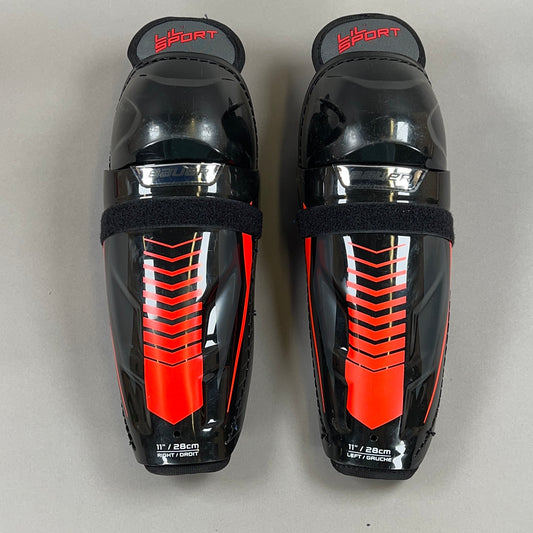 Bauer S18 Lil' Sport Junior 11" Hockey Shin Guards