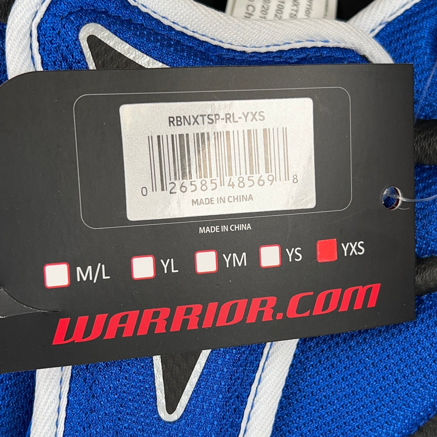 Warrior Rabil Next Youth X-Small Lacrosse Shoulder Pads