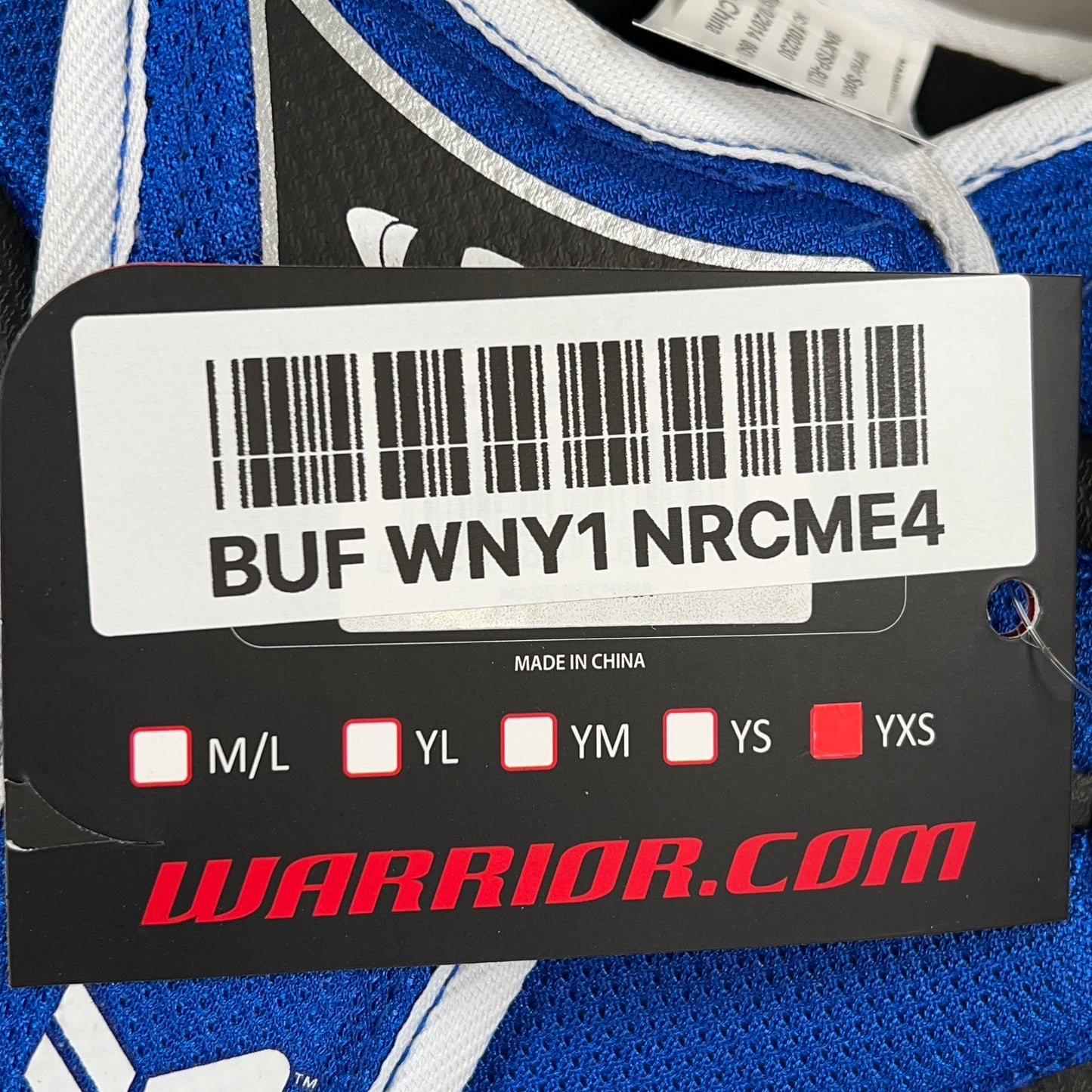 Warrior Rabil Next Youth X-Small Lacrosse Shoulder Pads