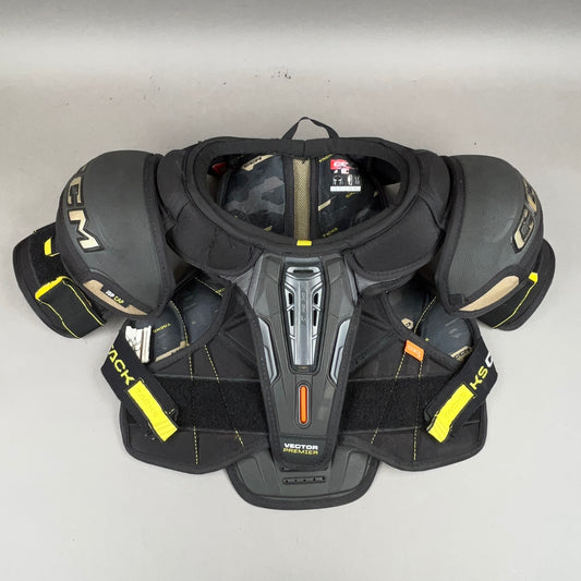 CCM Tacks Vector Premier Junior Medium Hockey Shoulder Pads