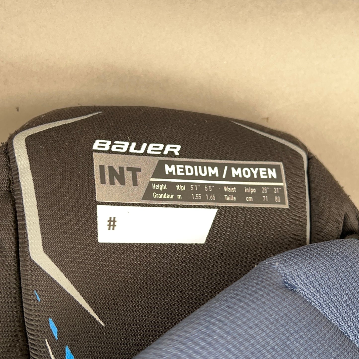 Bauer X Intermediate Medium Hockey Pants