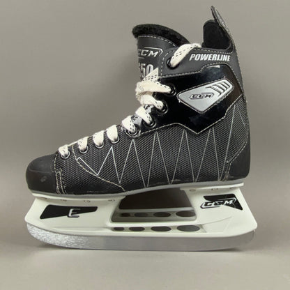 CCM Powerline Size 4 Vintage Intermediate Hockey Skates