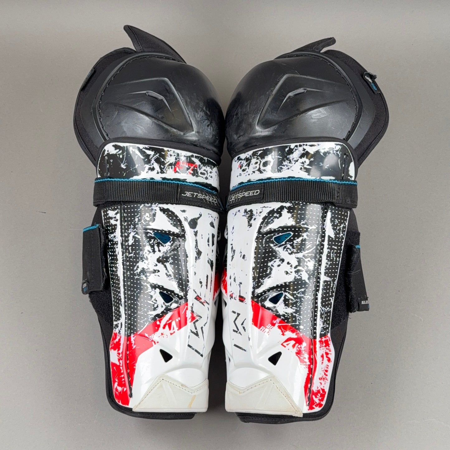 CCM Jetspeed FT680 Intermediate 14" Hockey Shin Guards
