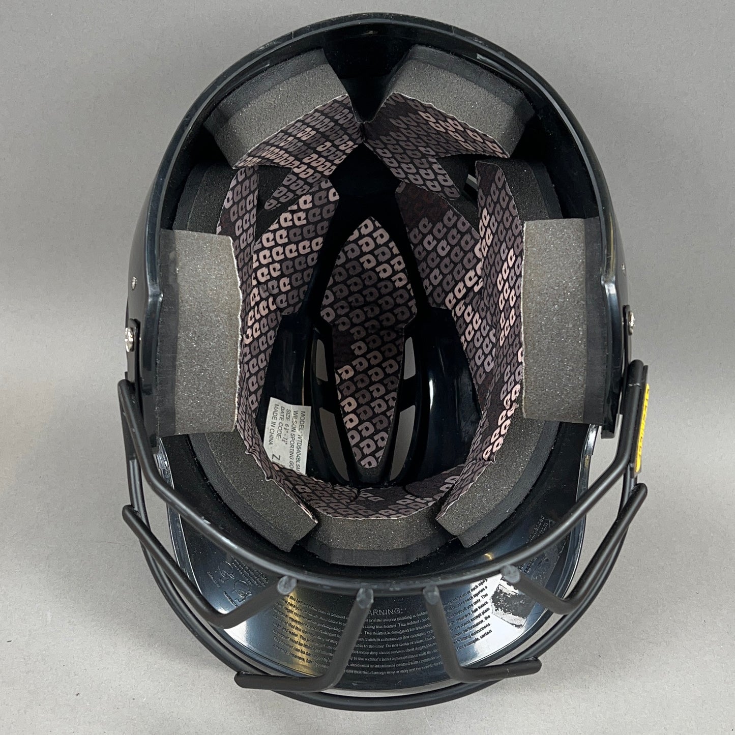 Demarini Evoshield WTD5404BLSM 6 3/8" to 7 1/8" Junior Baseball Batting Helmet