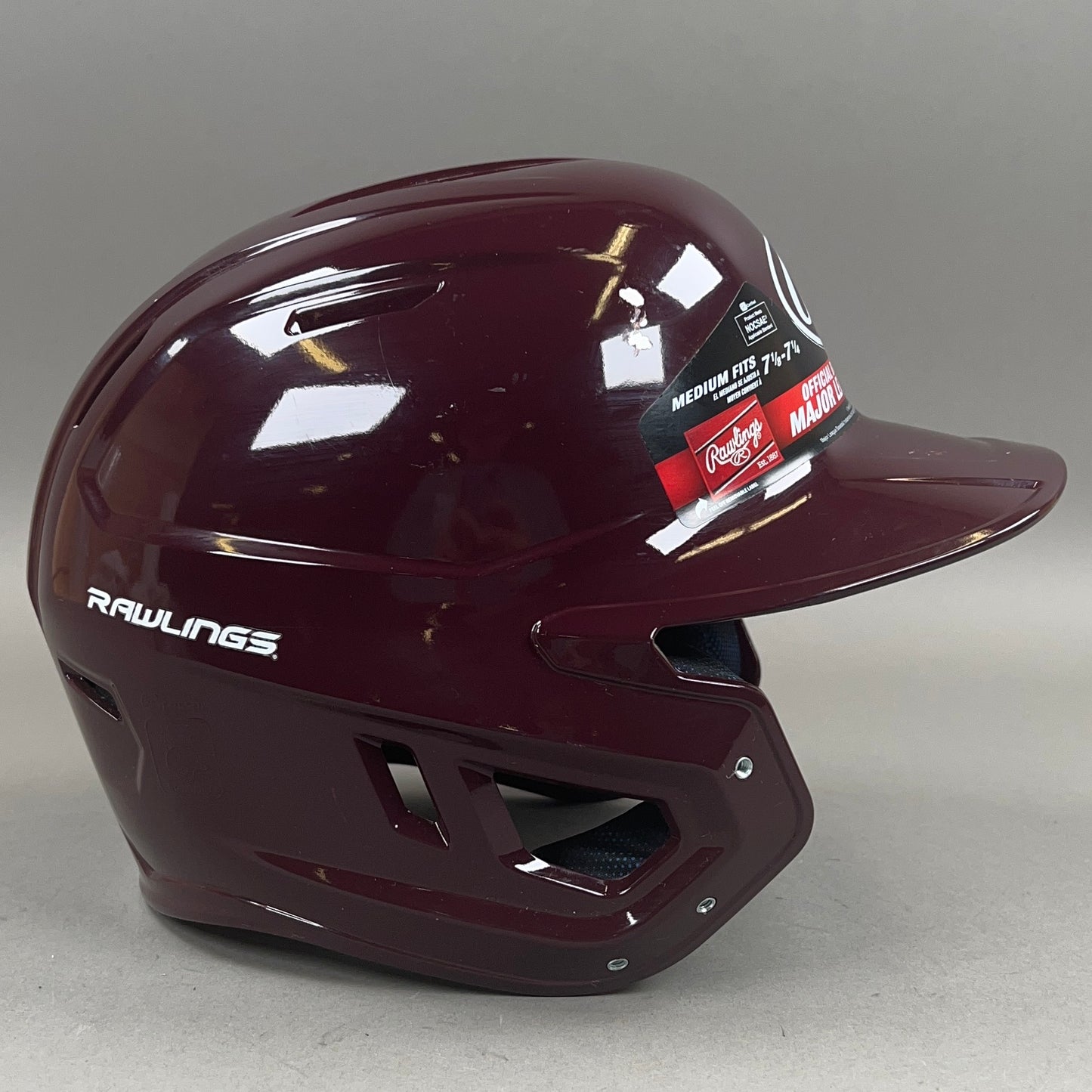 Rawlings Mach-89-RevA 7 1/8" to 7 1/4" Junior Baseball Batting Helmet