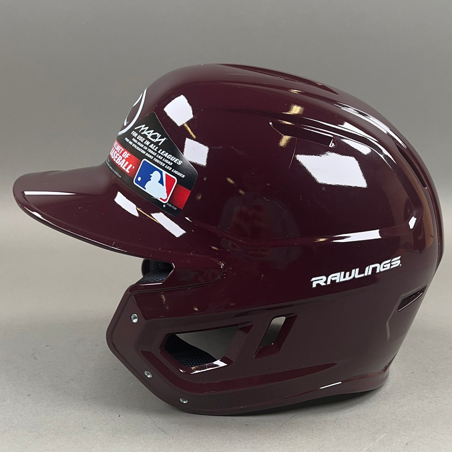 Rawlings Mach-89-RevA 7 1/8" to 7 1/4" Junior Baseball Batting Helmet