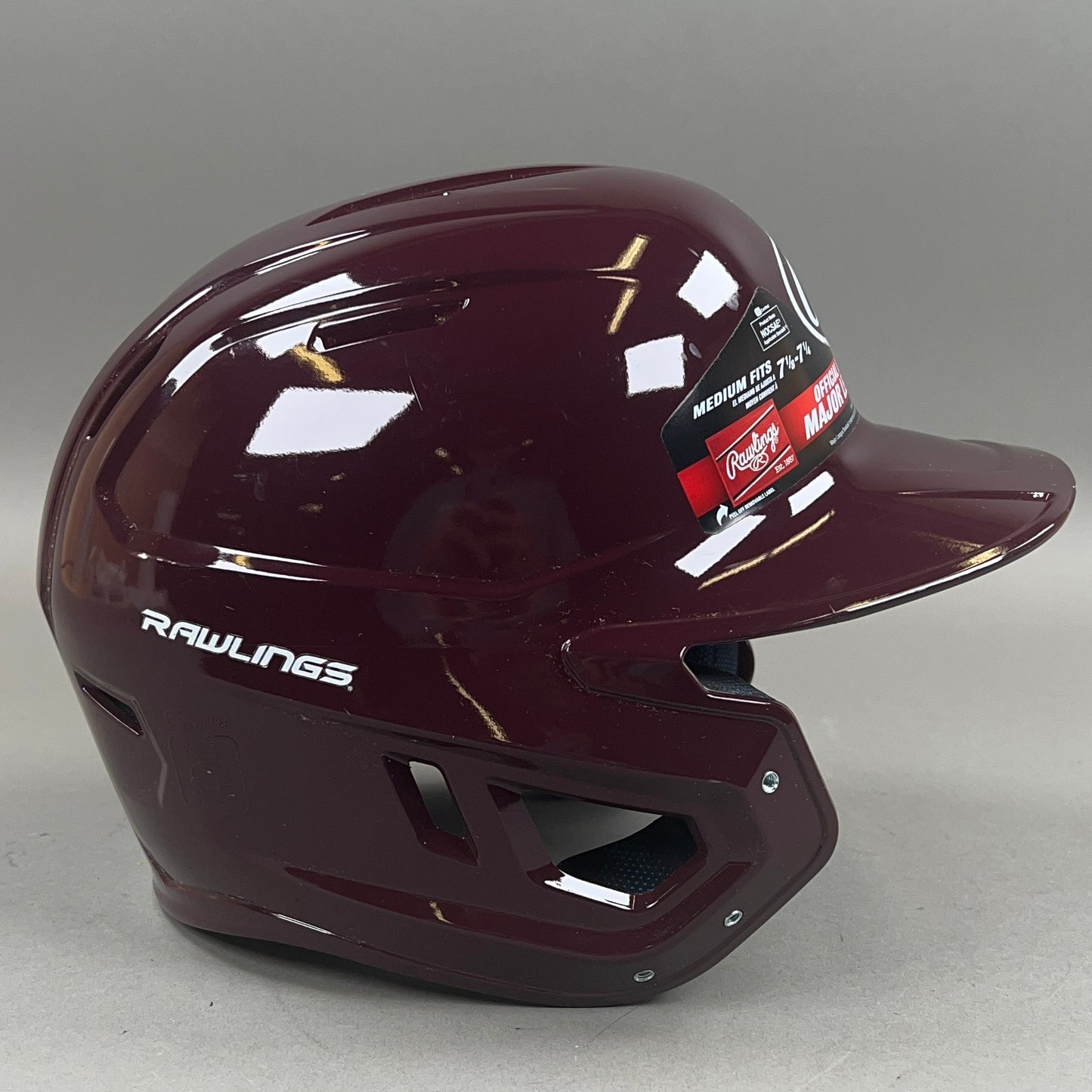 Rawlings Mach-89-RevA 7 1/8" to 7 1/4" Junior Baseball Batting Helmet