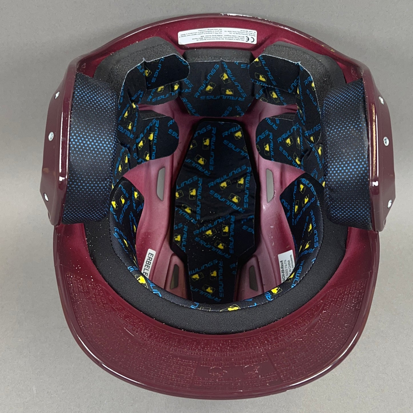 Rawlings Mach-89-RevA 7 1/8" to 7 1/4" Junior Baseball Batting Helmet