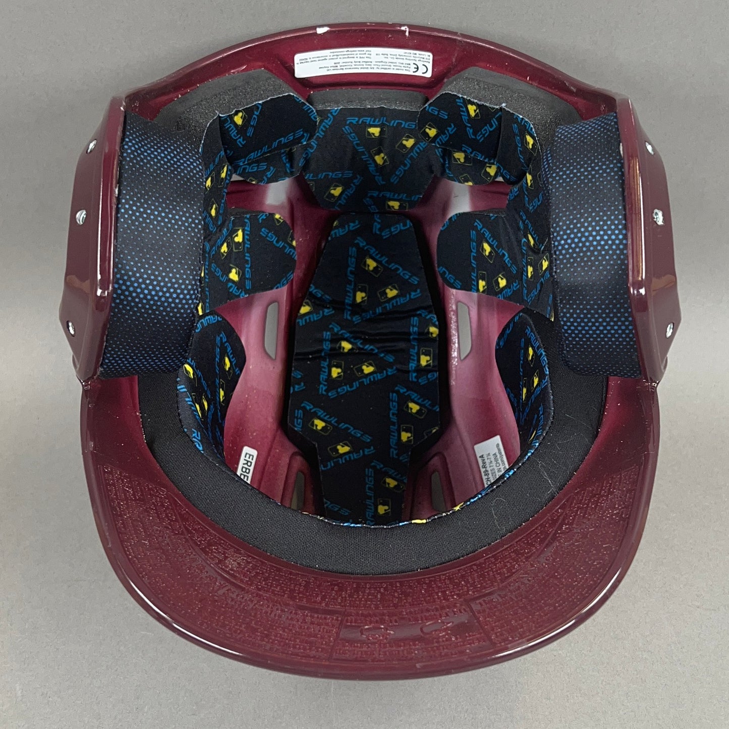 Rawlings MACH-89-RevA 7 1/8" to 7 1/4" Junior Baseball Batting Helmet