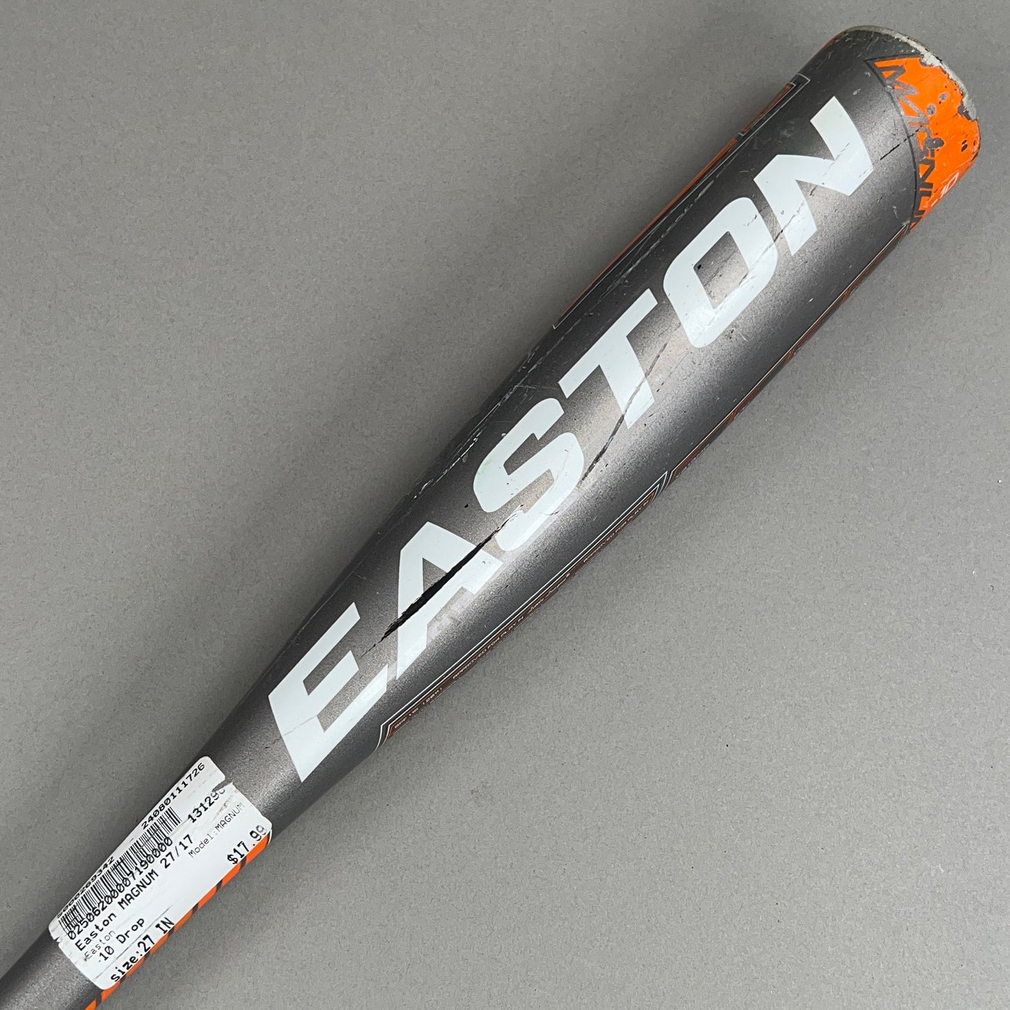 Easton Magnum YB13MG 27/17 (-10) USSSA Baseball Bat