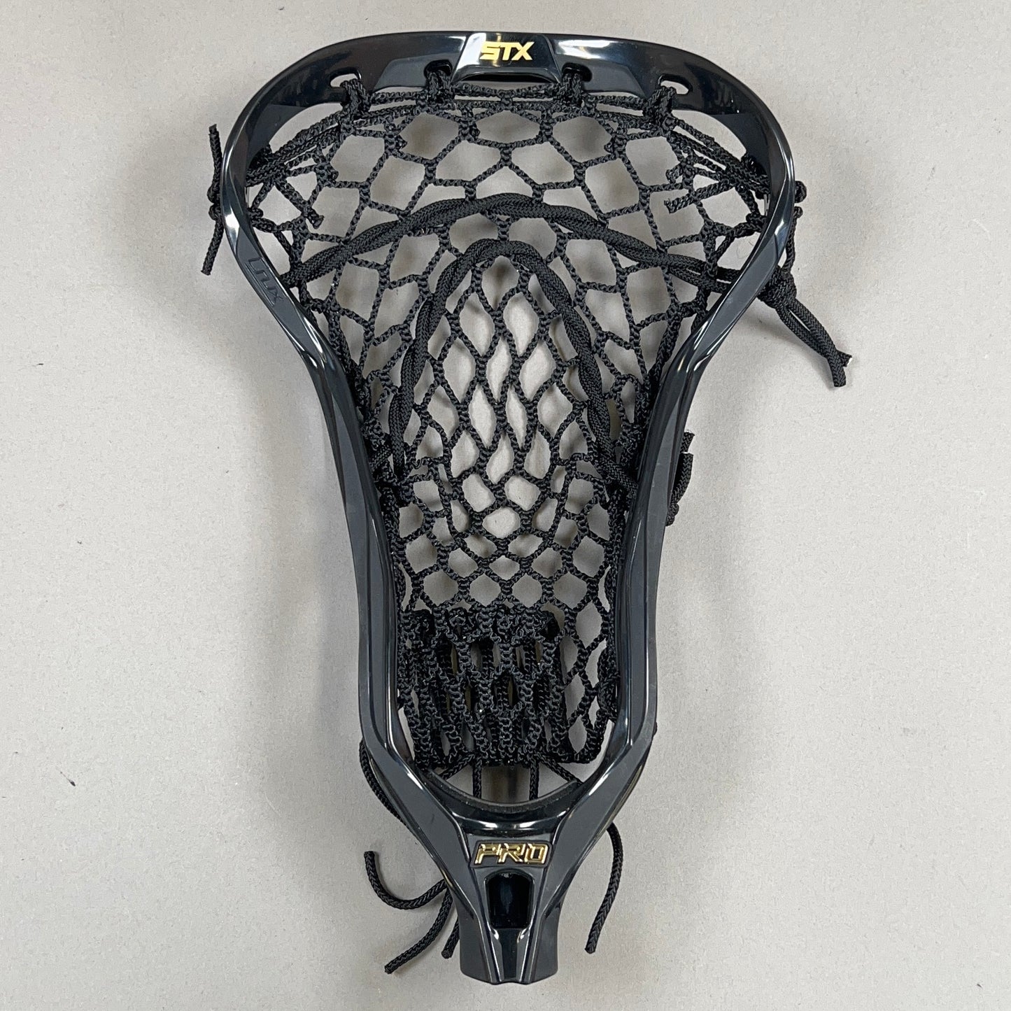STX Crux Pro Womens Attack/Mid Strung Lacrosse Head