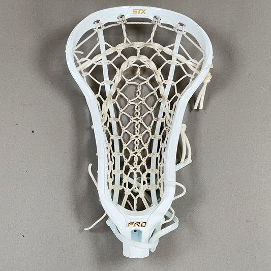 STX Crux Pro Womens Attack/Mid Strung Lacrosse Head